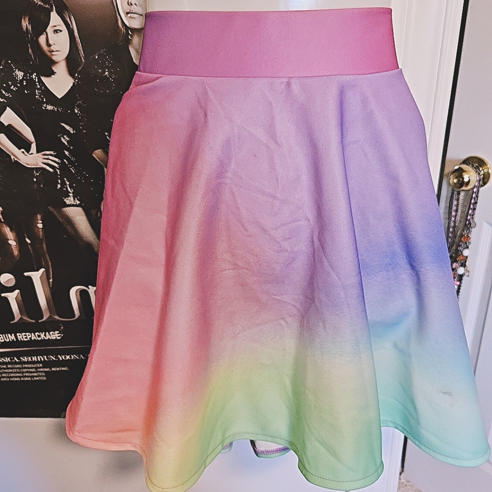 Rainbow Mini Skirt **VERY RARE**